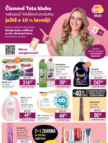 Teta drogerie - Teta klub