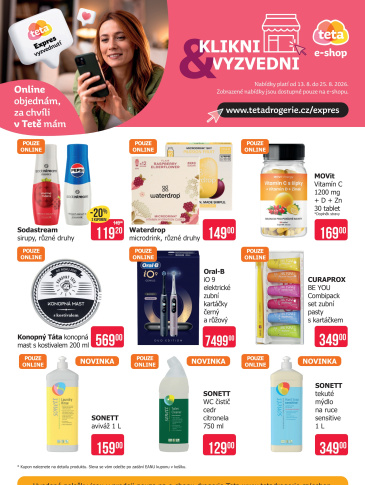 Teta drogerie - Speciální nabídka e-shop