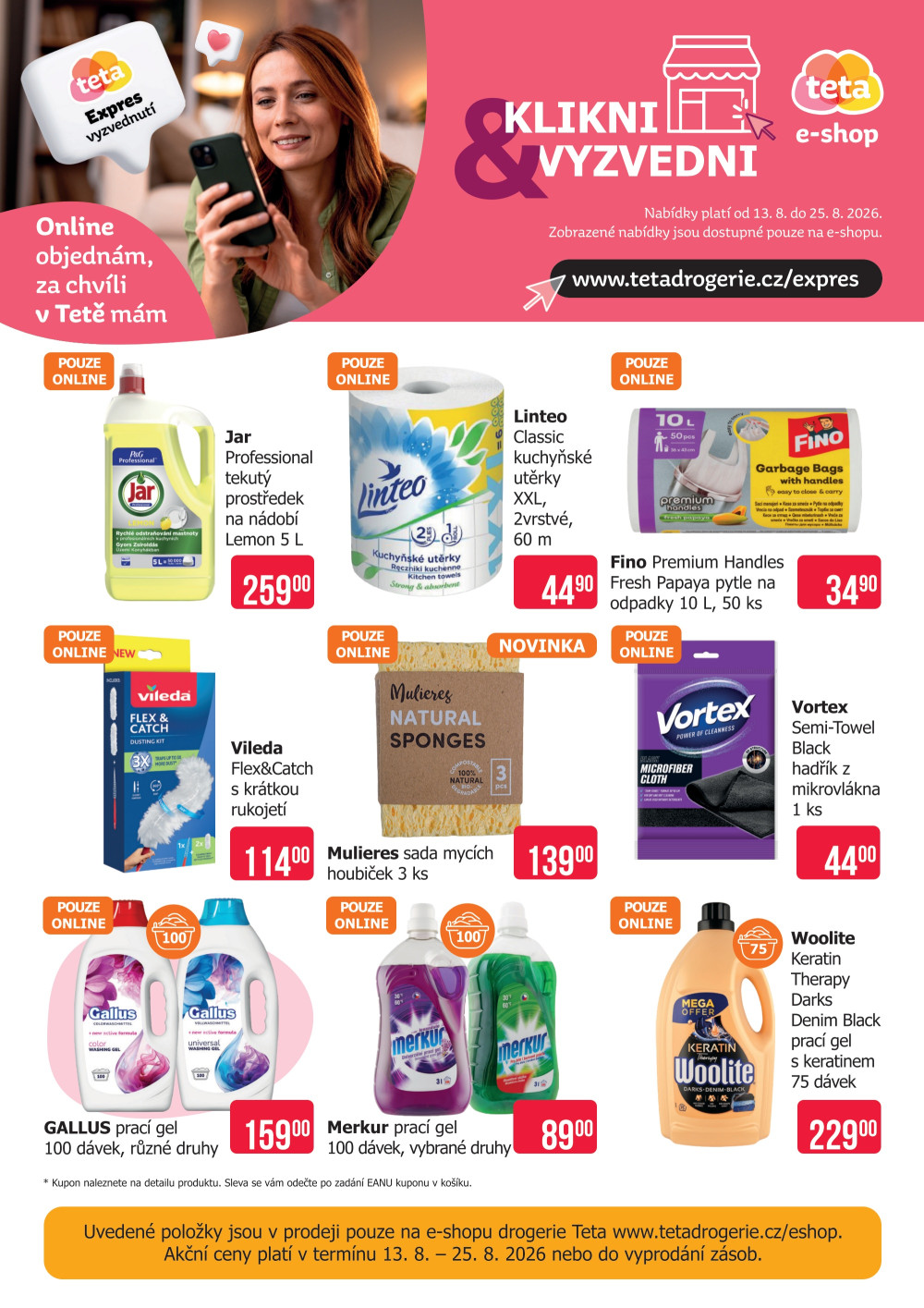 Leták Teta drogerie - Speciální nabídka e-shop - strana 2