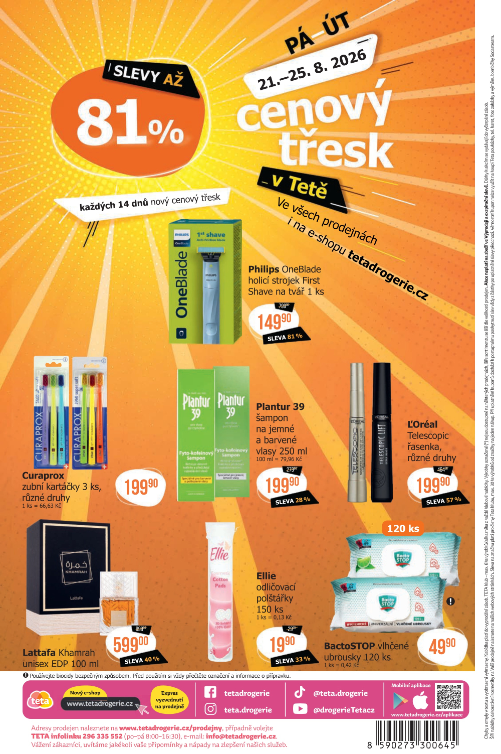 Leták Teta drogerie leták - strana 18