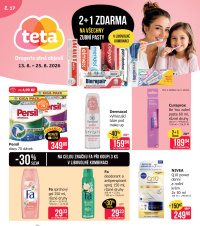 Akční leták Teta drogerie 