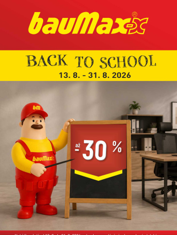 bauMax leták - Back to School