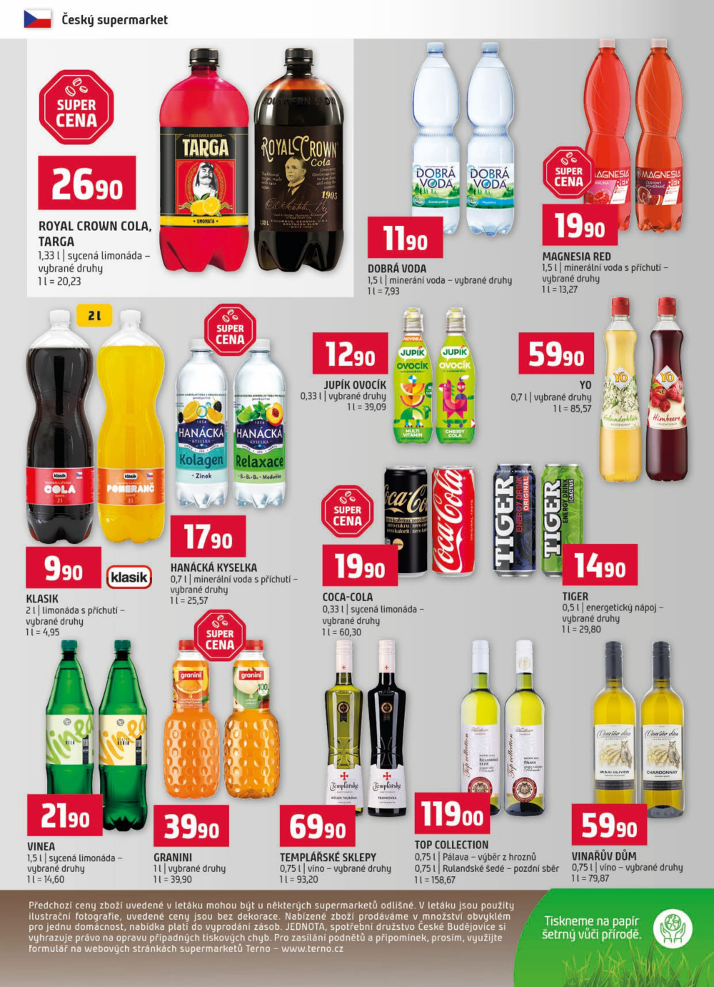 Leták Terno leták - České Budějovice - strana 12