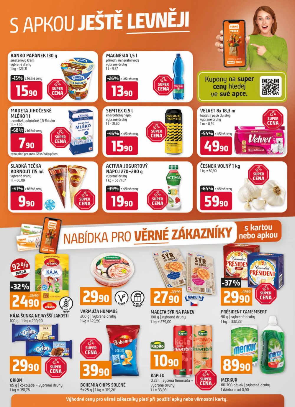 Leták Terno leták - Hradec Králové, Olomouc, Zlín, Borovany, Český Krumlov, Třeboň, Trhové Sviny, Bechyně, Týn nad Vltavou - strana 24