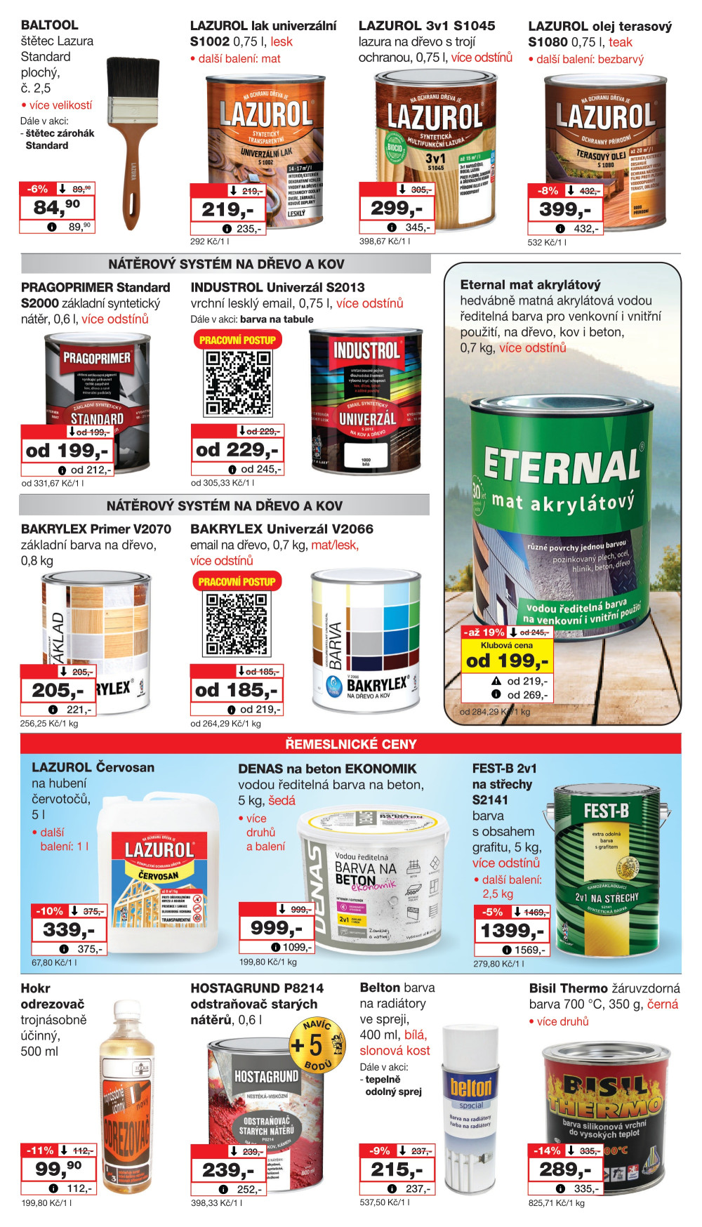 Leták Barvy a laky drogerie - strana 2