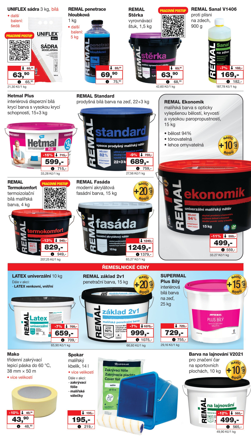 Leták Barvy a laky drogerie - strana 3