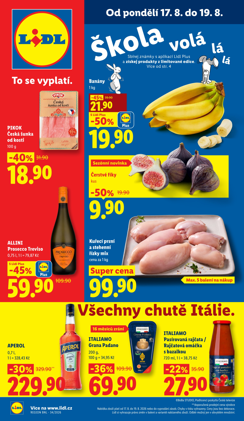 Leták Lidl leták od pondělí - strana 1