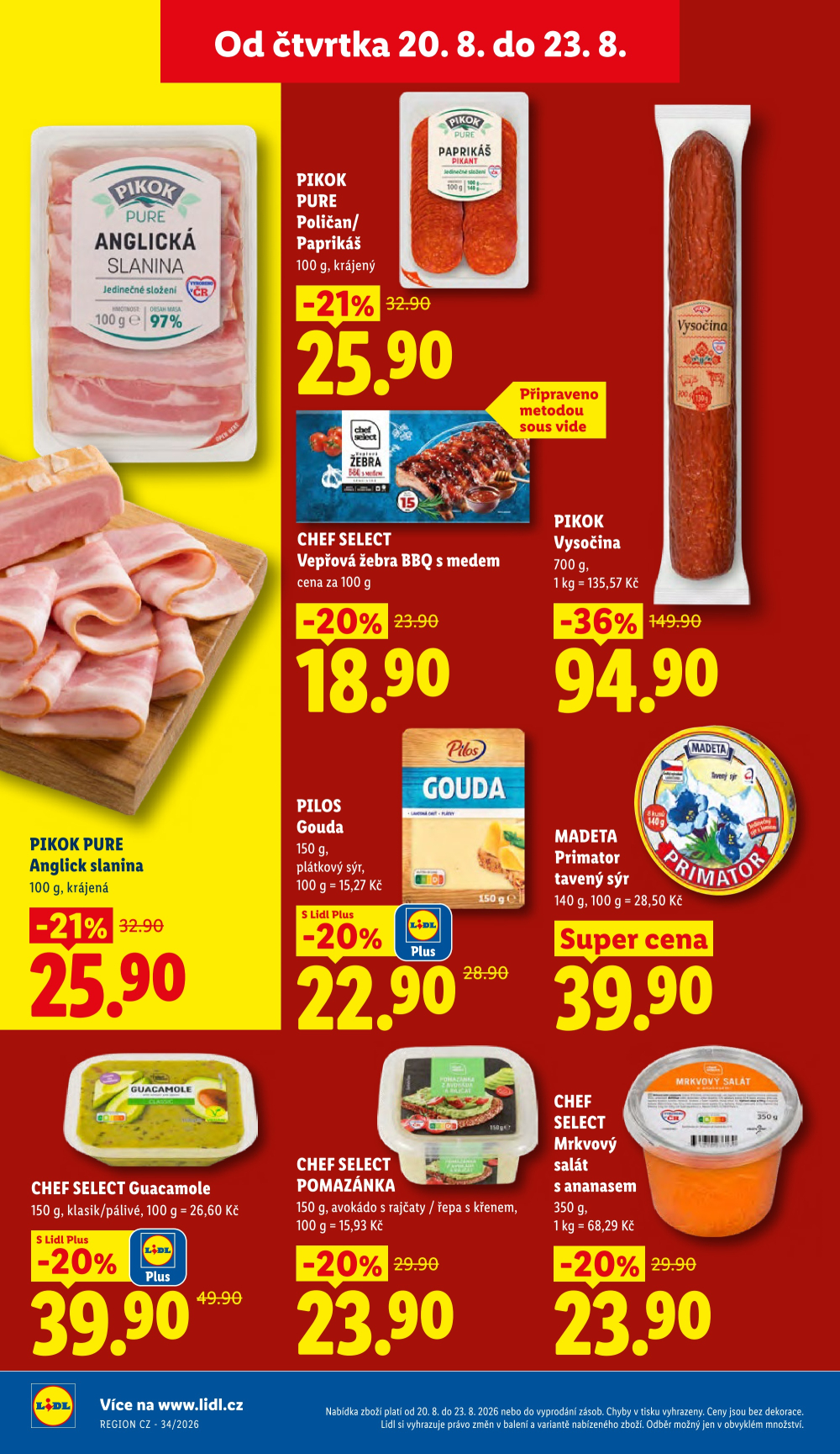 Leták Lidl leták od čtvrtka - strana 18