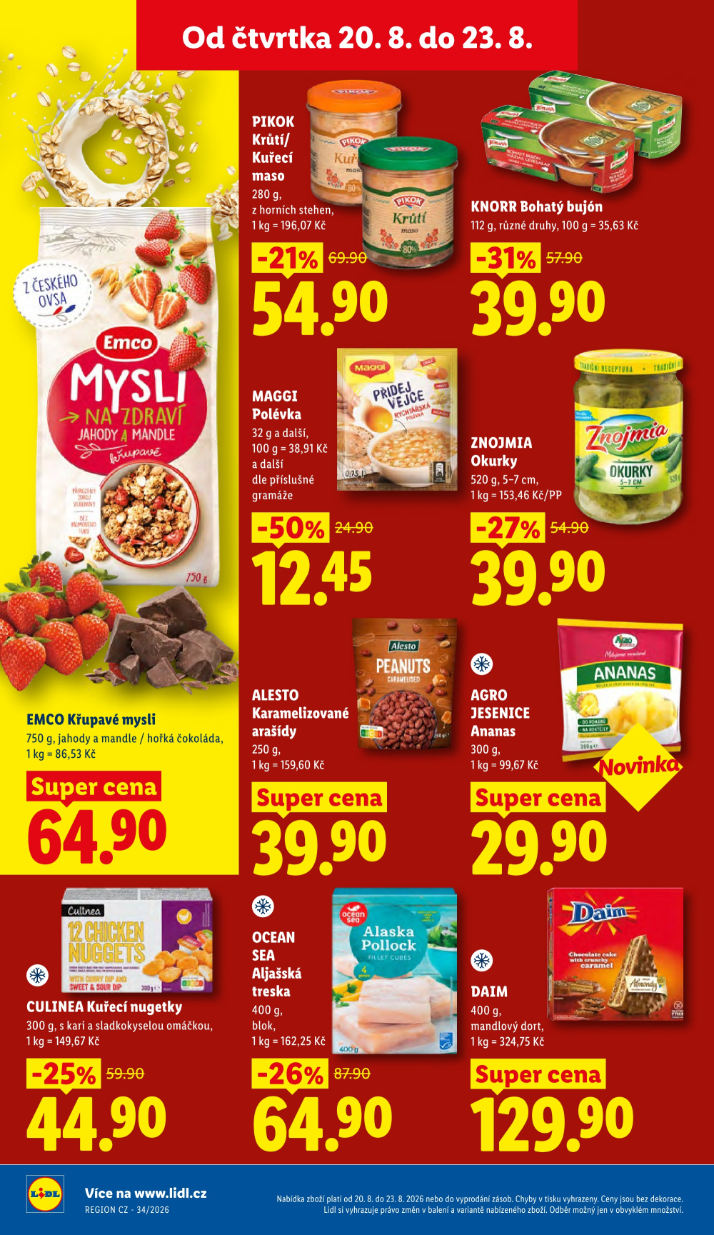 Leták Lidl leták od čtvrtka - strana 24