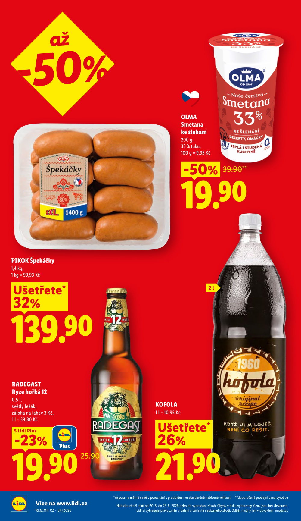 Leták Lidl leták od čtvrtka - strana 2