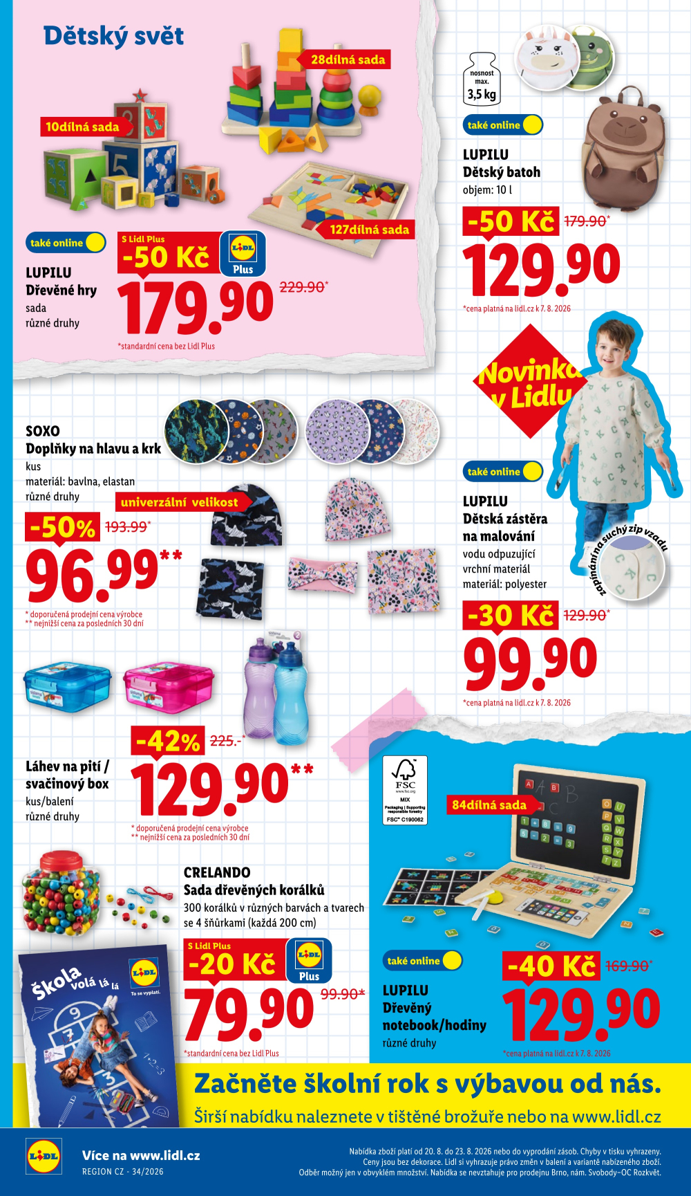 Leták Lidl leták od čtvrtka - strana 34