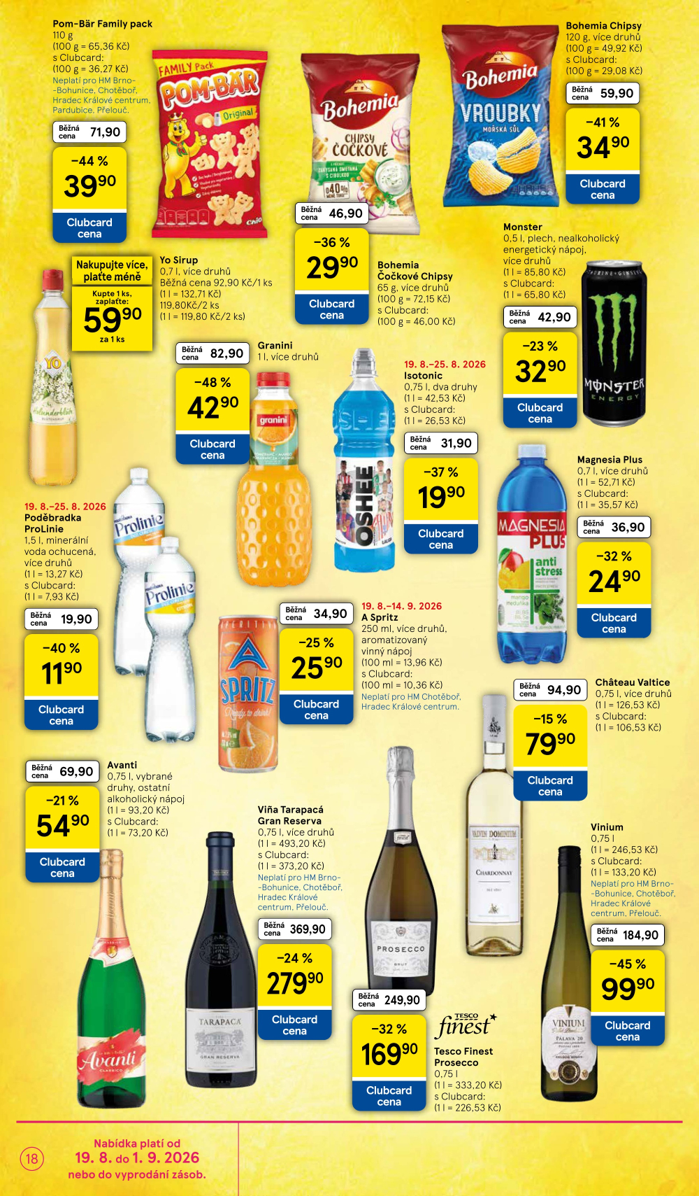 Leták Tesco hypermarket leták - strana 18