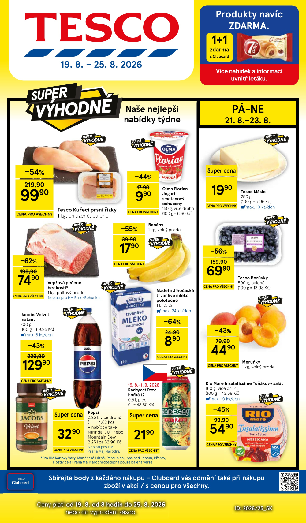 Leták Tesco hypermarket leták - strana 1