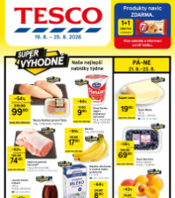 Tesco hypermarket leták
