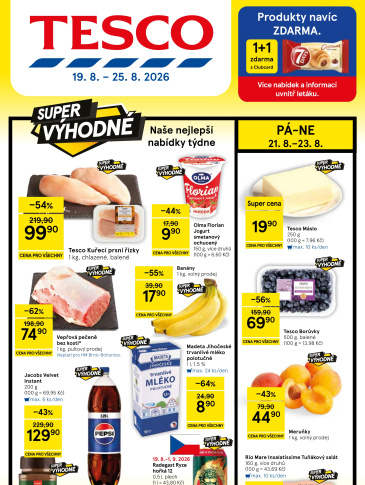 Tesco hypermarket leták