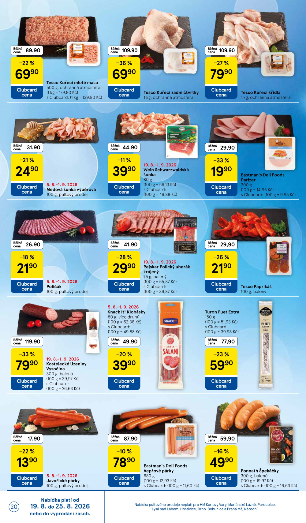 Leták Tesco hypermarket leták - strana 20