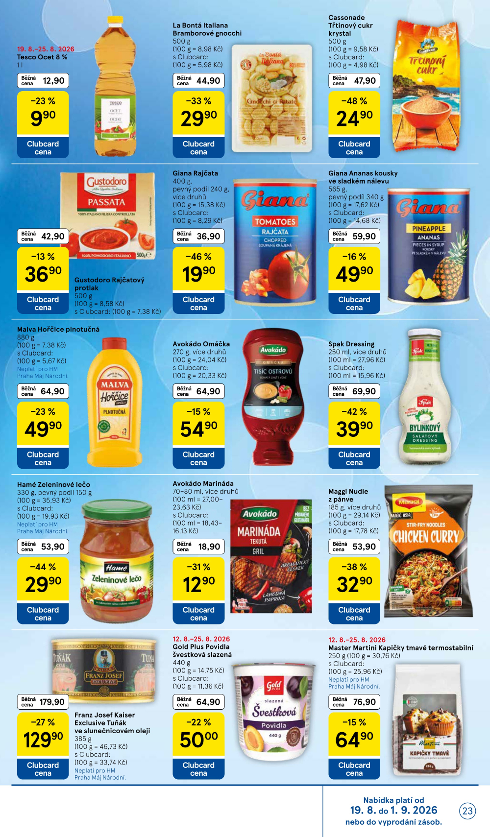 Leták Tesco hypermarket leták - strana 23