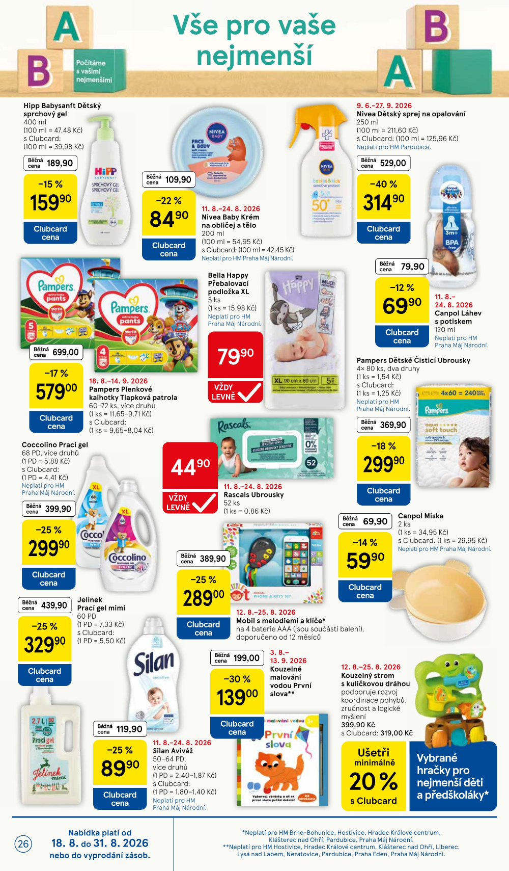 Leták Tesco hypermarket leták - strana 26