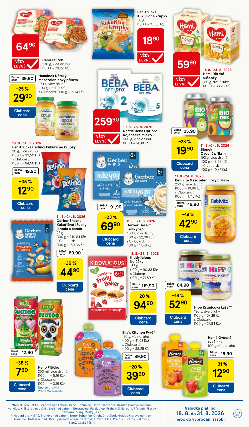 Leták Tesco hypermarket leták - strana 27