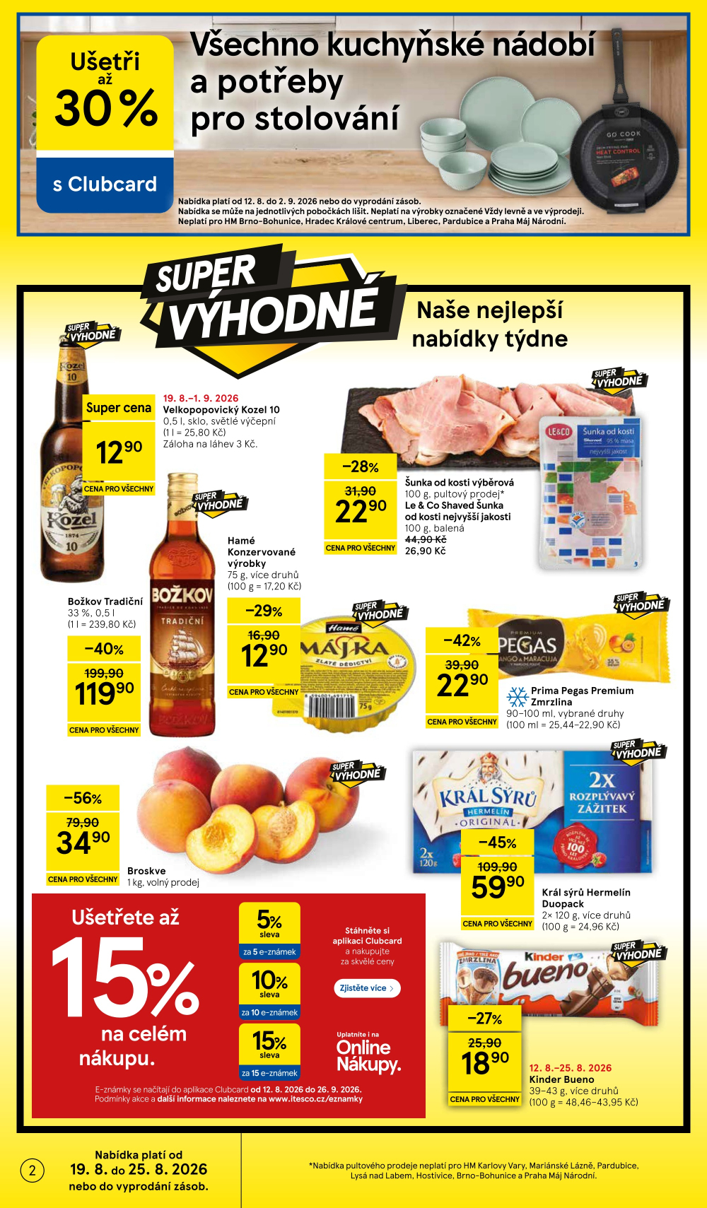 Leták Tesco hypermarket leták - strana 2