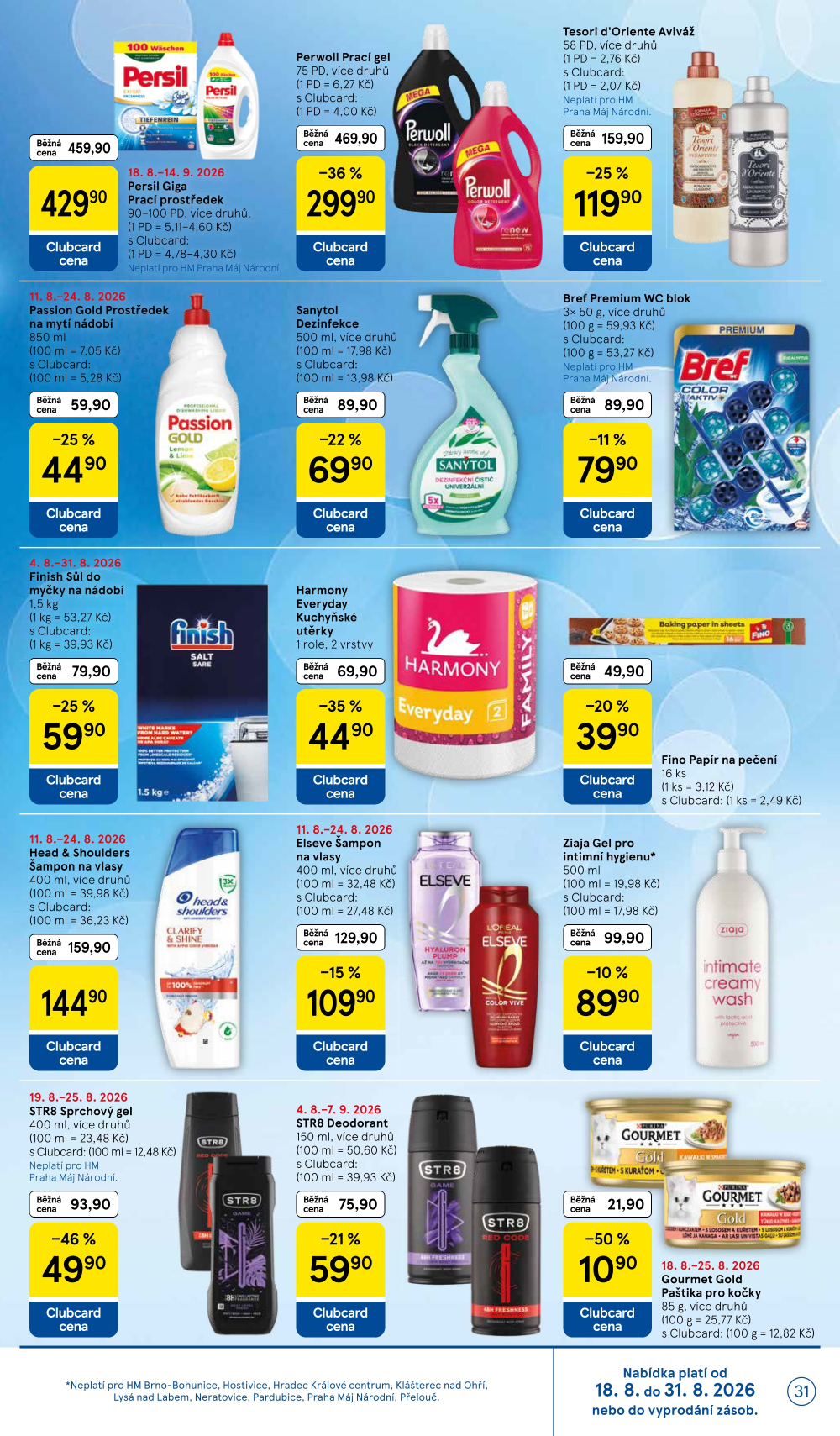 Leták Tesco hypermarket leták - strana 31