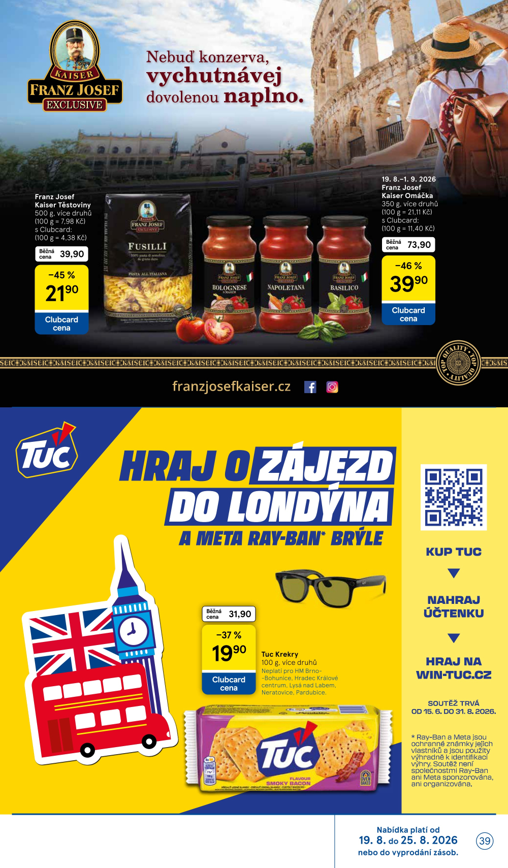 Leták Tesco hypermarket leták - strana 39
