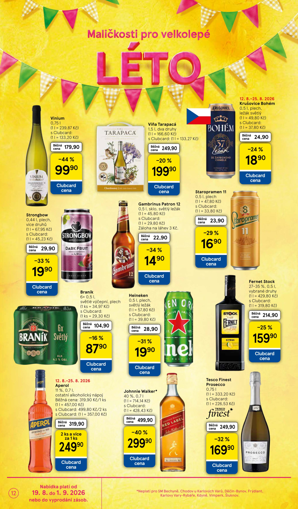 Leták Tesco supermarket leták - strana 12