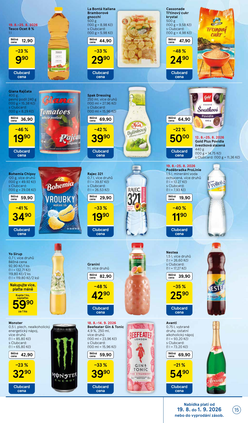 Leták Tesco supermarket leták - strana 15