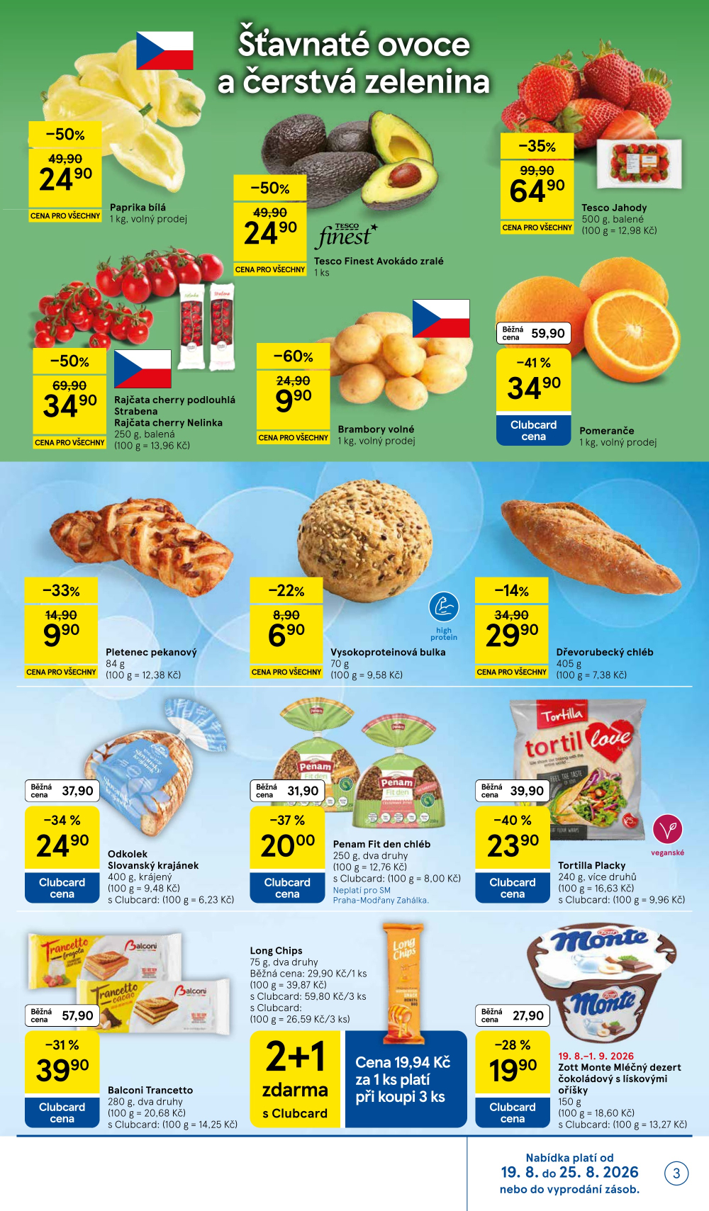 Leták Tesco supermarket leták - strana 3