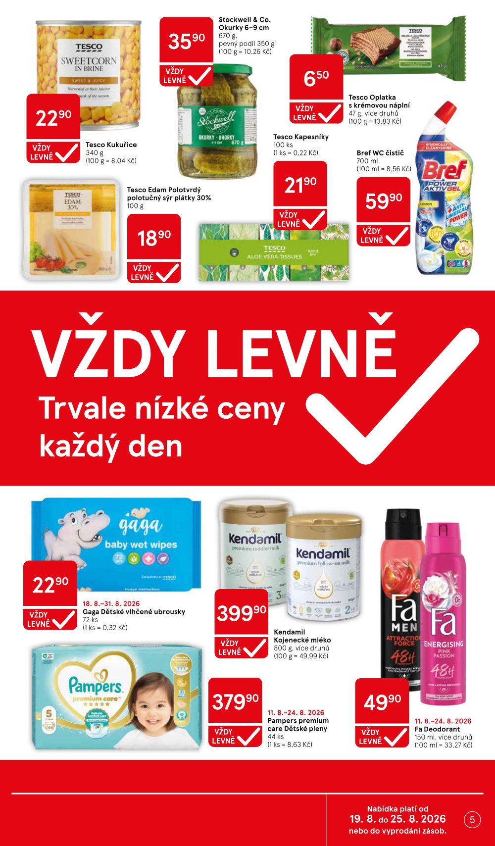 Leták Tesco supermarket leták - strana 5
