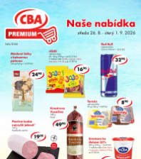 Akční leták CBA Premium 