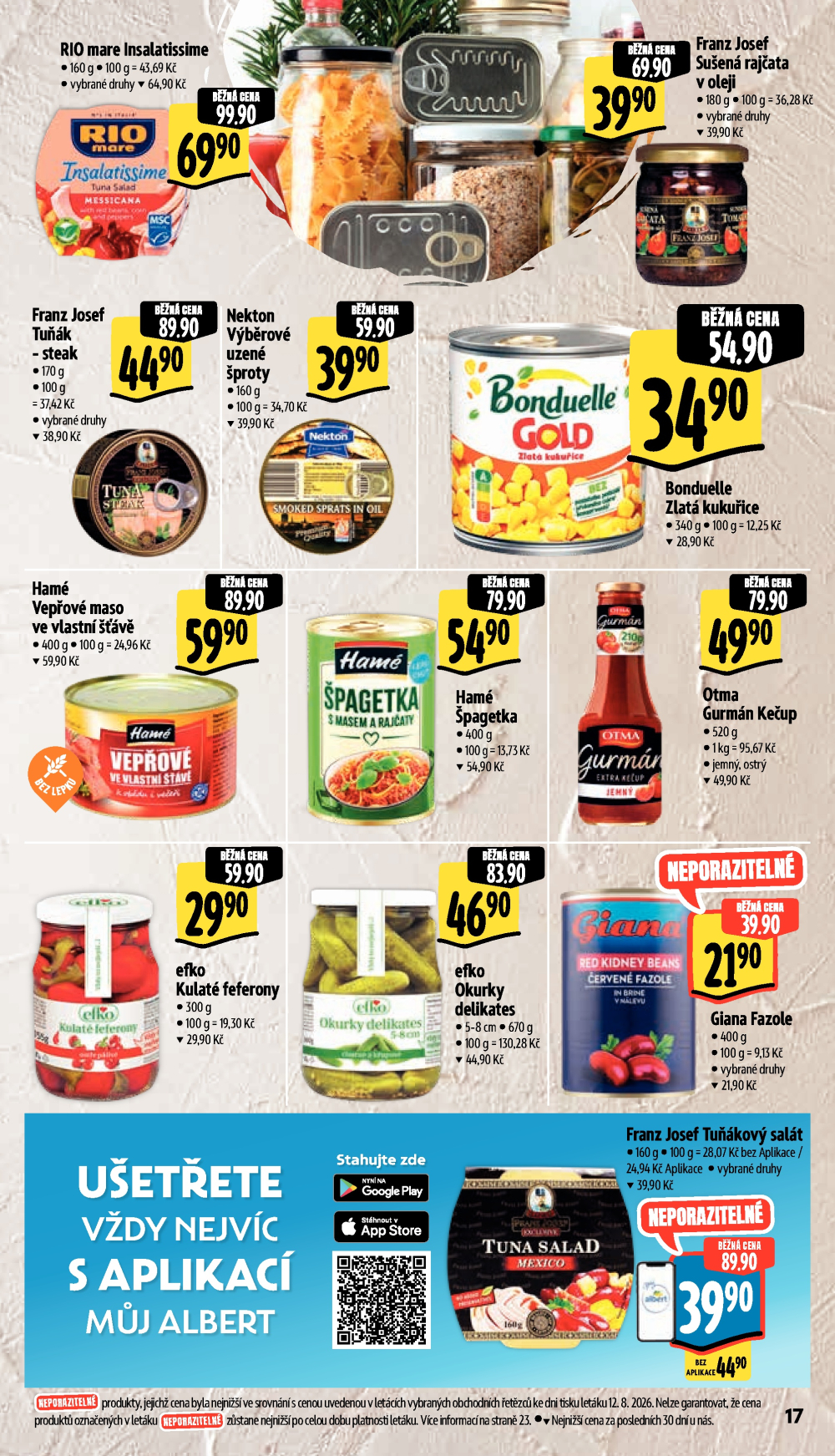 Leták Albert Hypermarket leták - Strakonice, U Nádraží - strana 27