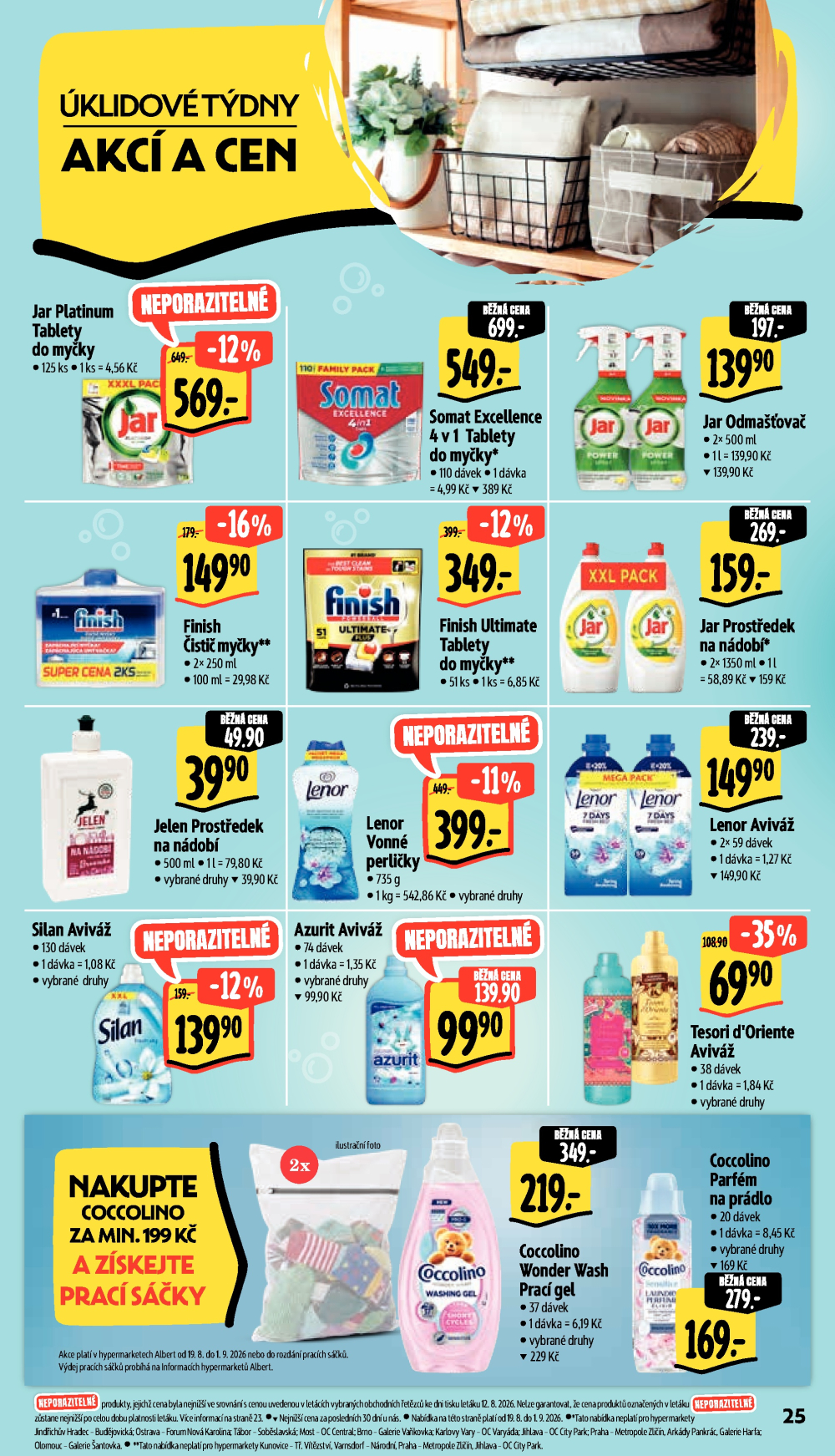 Leták Albert Hypermarket leták - Strakonice, U Nádraží - strana 35