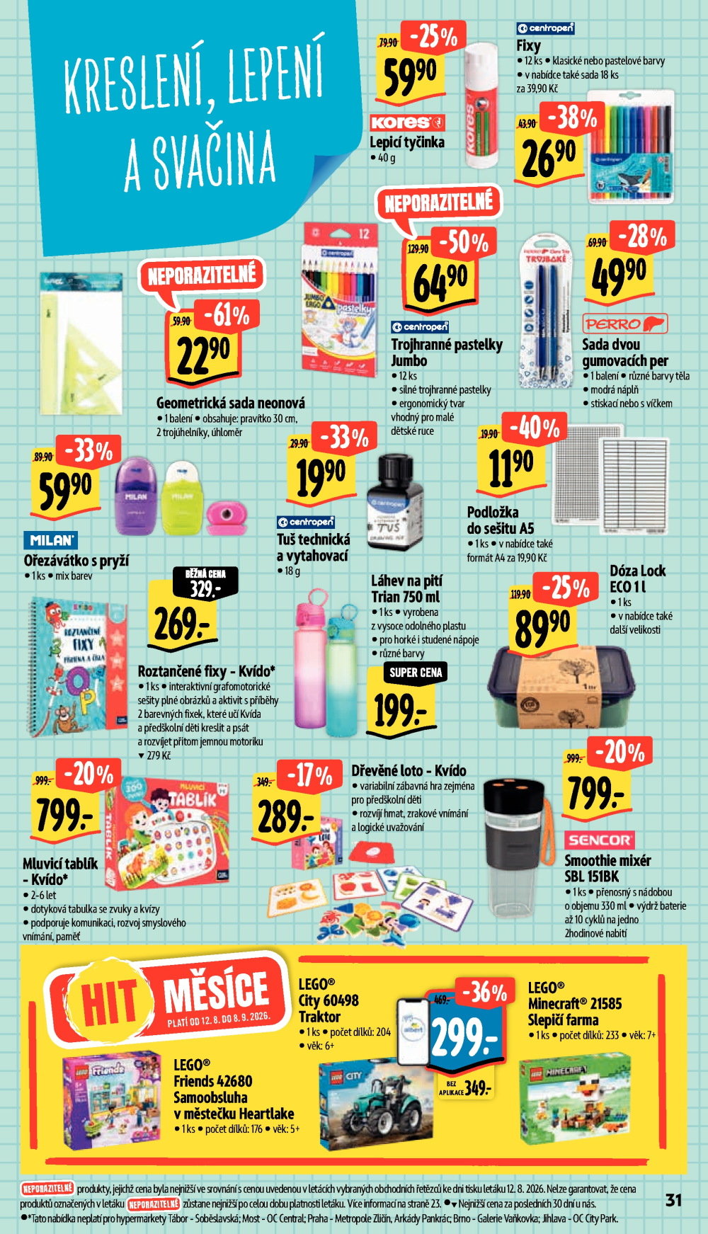 Leták Albert Hypermarket leták - Strakonice, U Nádraží - strana 41