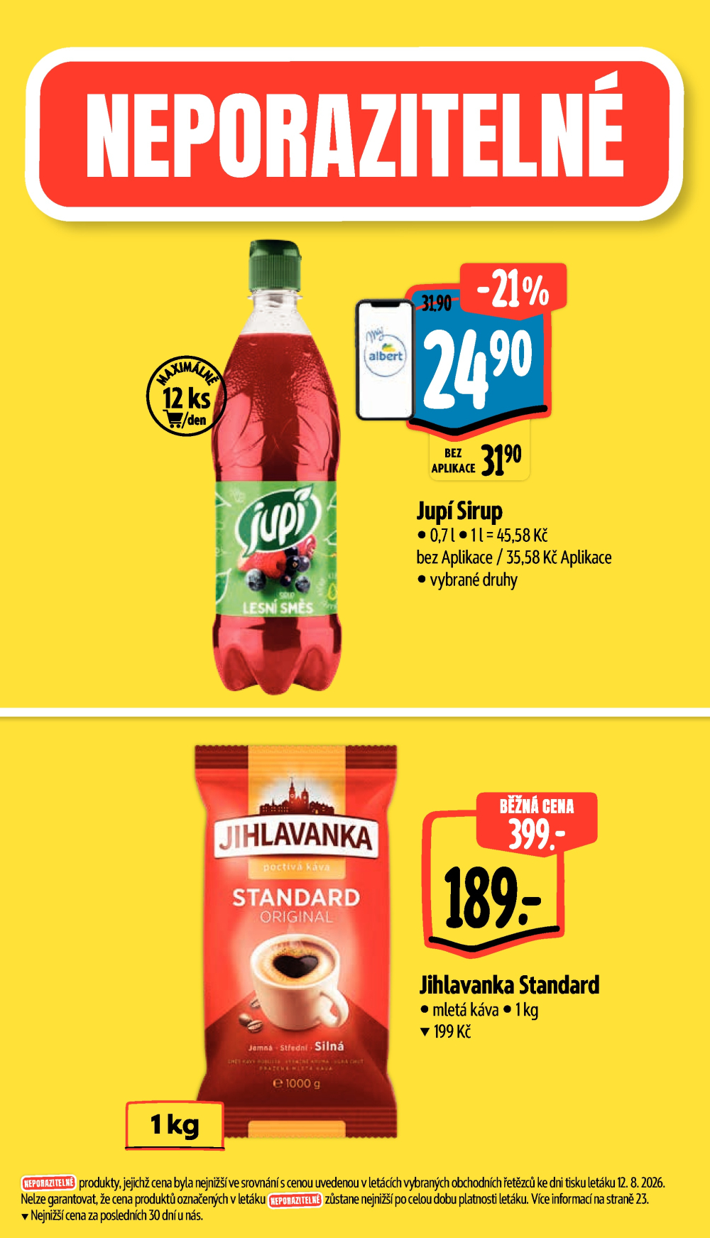 Leták Albert Hypermarket leták - Strakonice, U Nádraží - strana 4