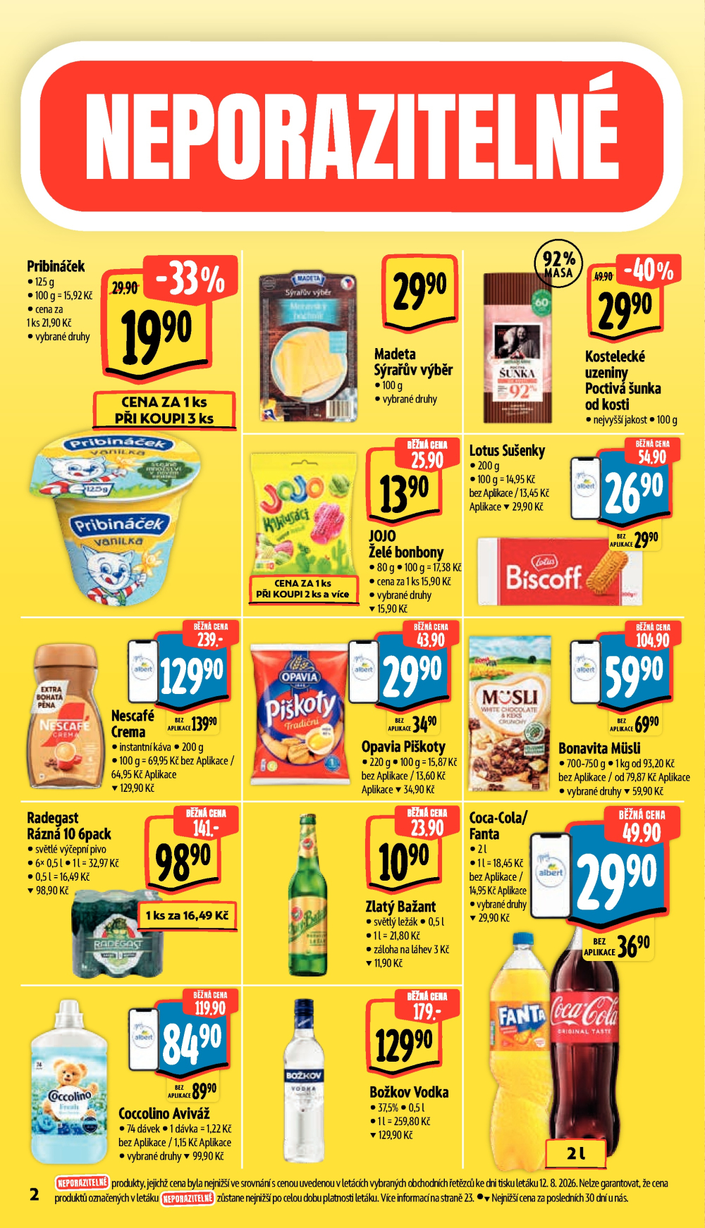 Leták Albert Hypermarket leták - strana 6
