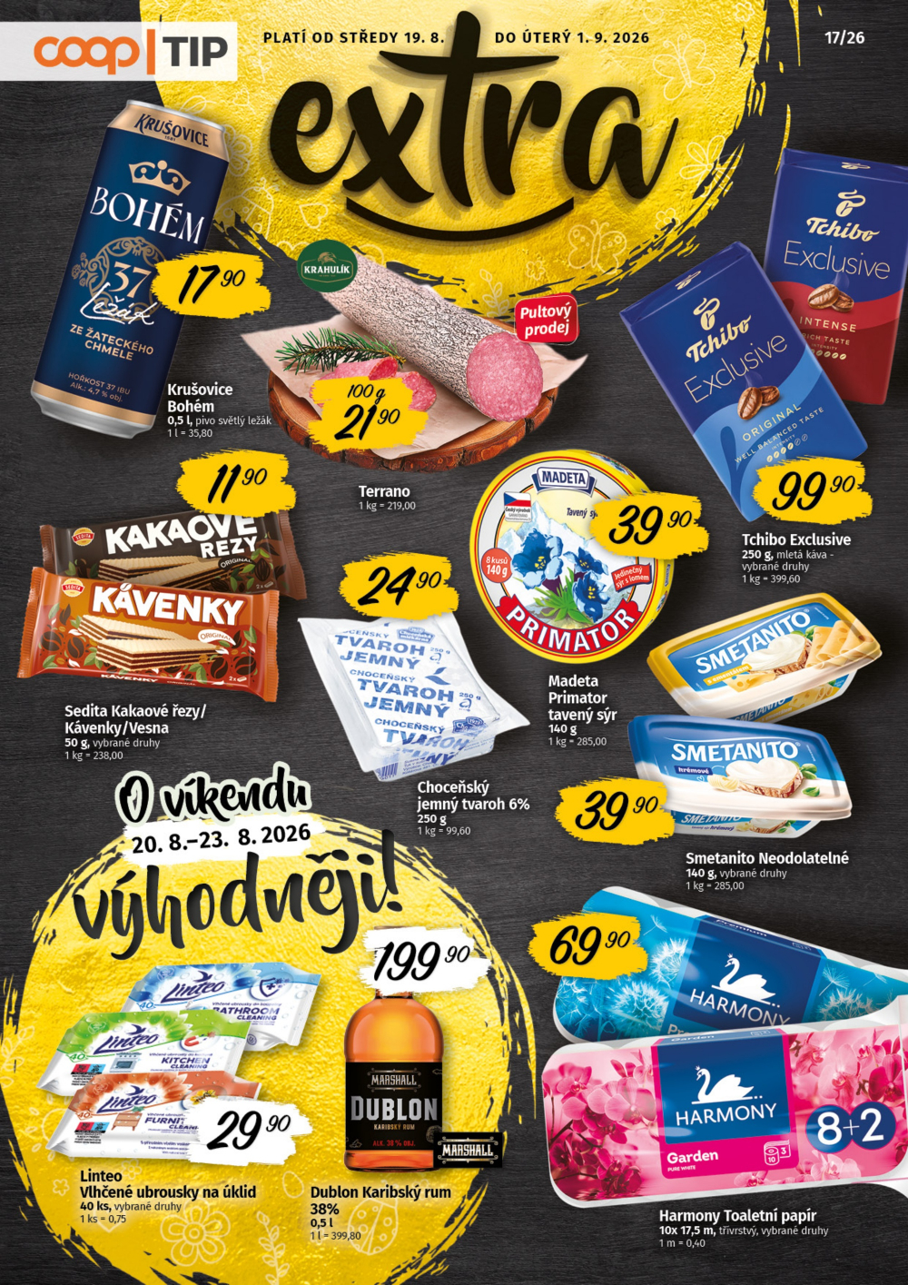 Leták COOP leták - TIP Extra - strana 1