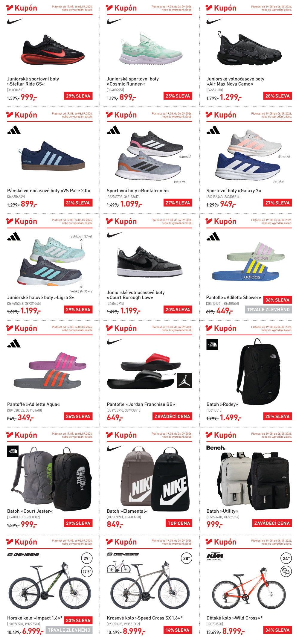 Leták Intersport - Slevové kupóny - strana 2