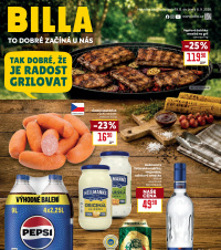 Akční leták BILLA   - Tak dobré, že je radost grilovat