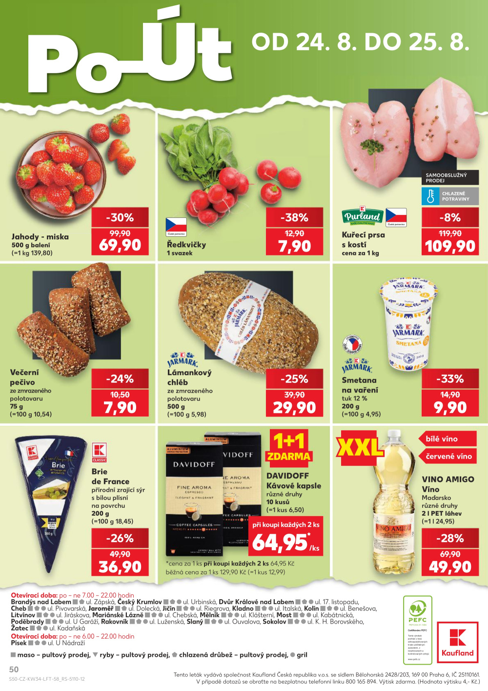 Leták Kaufland leták Sokolov - strana 50