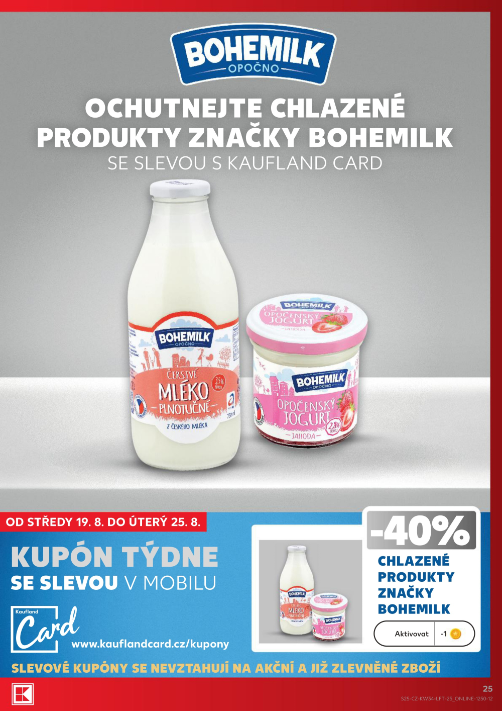 Leták Kaufland leták Praha 6 - Podbaba - strana 25