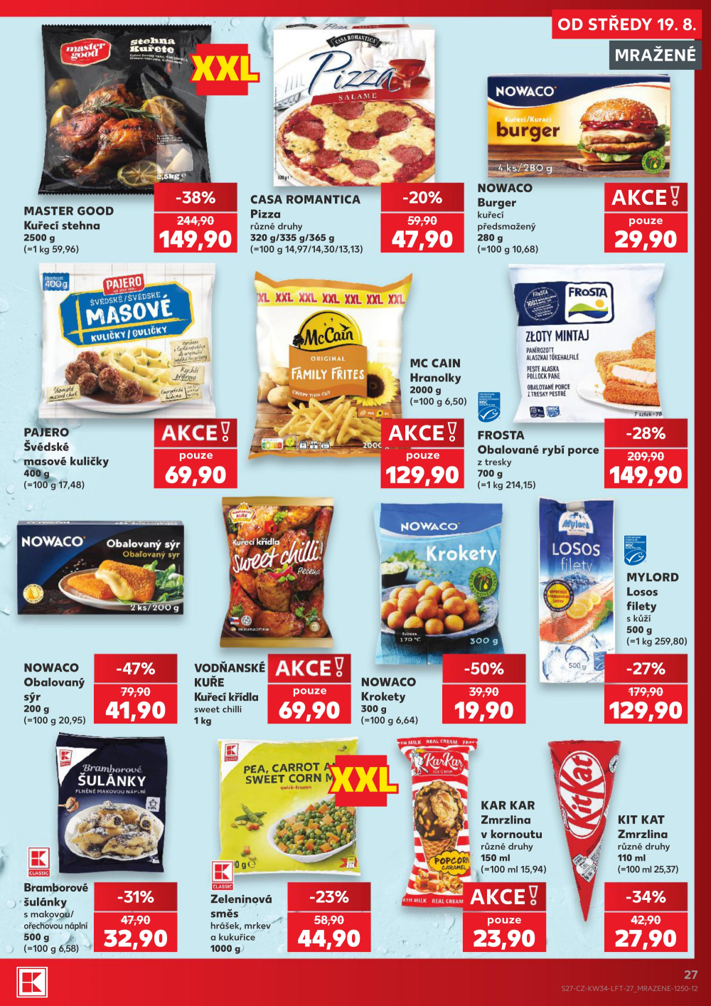 Leták Kaufland leták Praha 6 - Podbaba - strana 27
