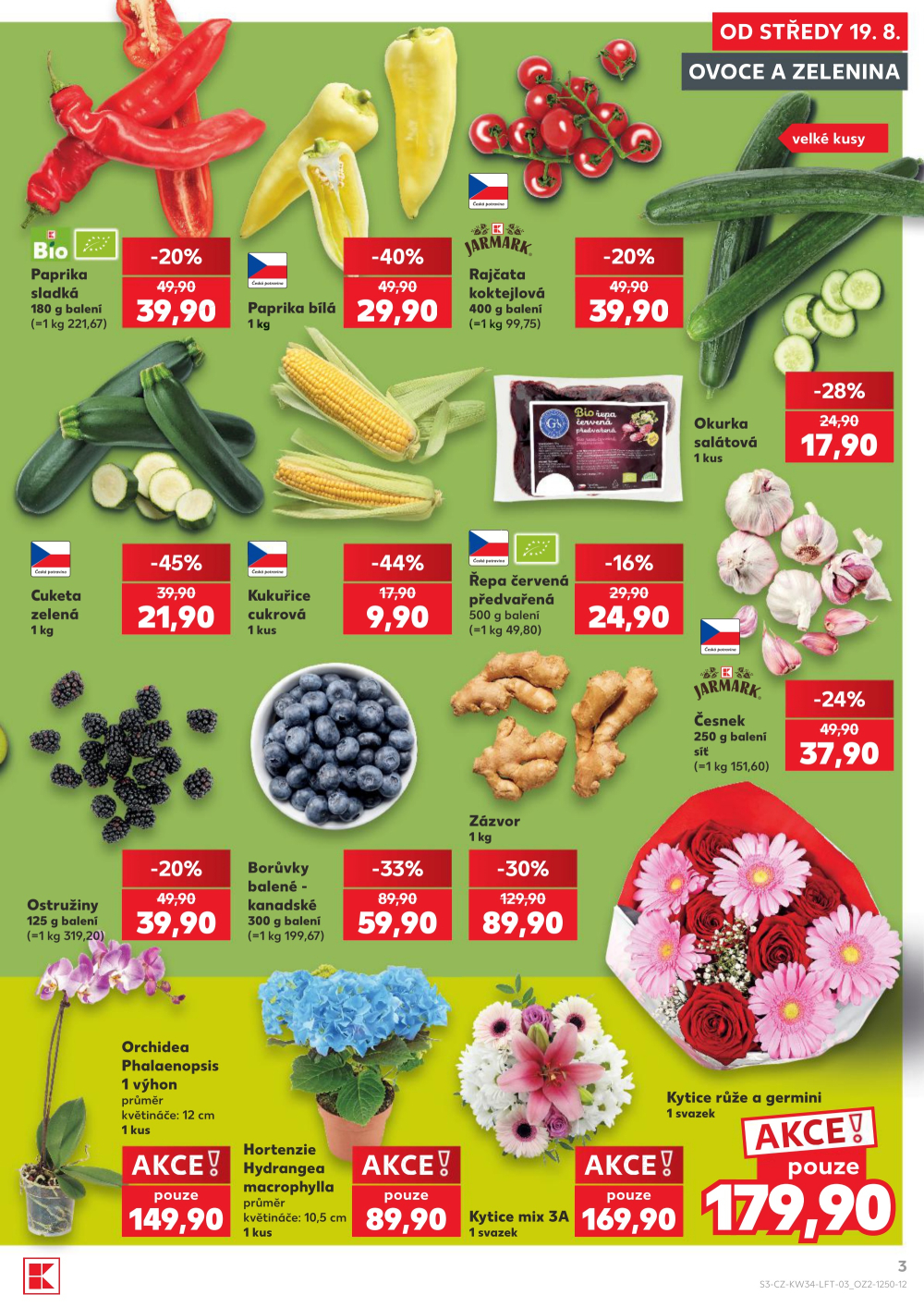 Leták Kaufland leták Praha 3 - Jarov - strana 3