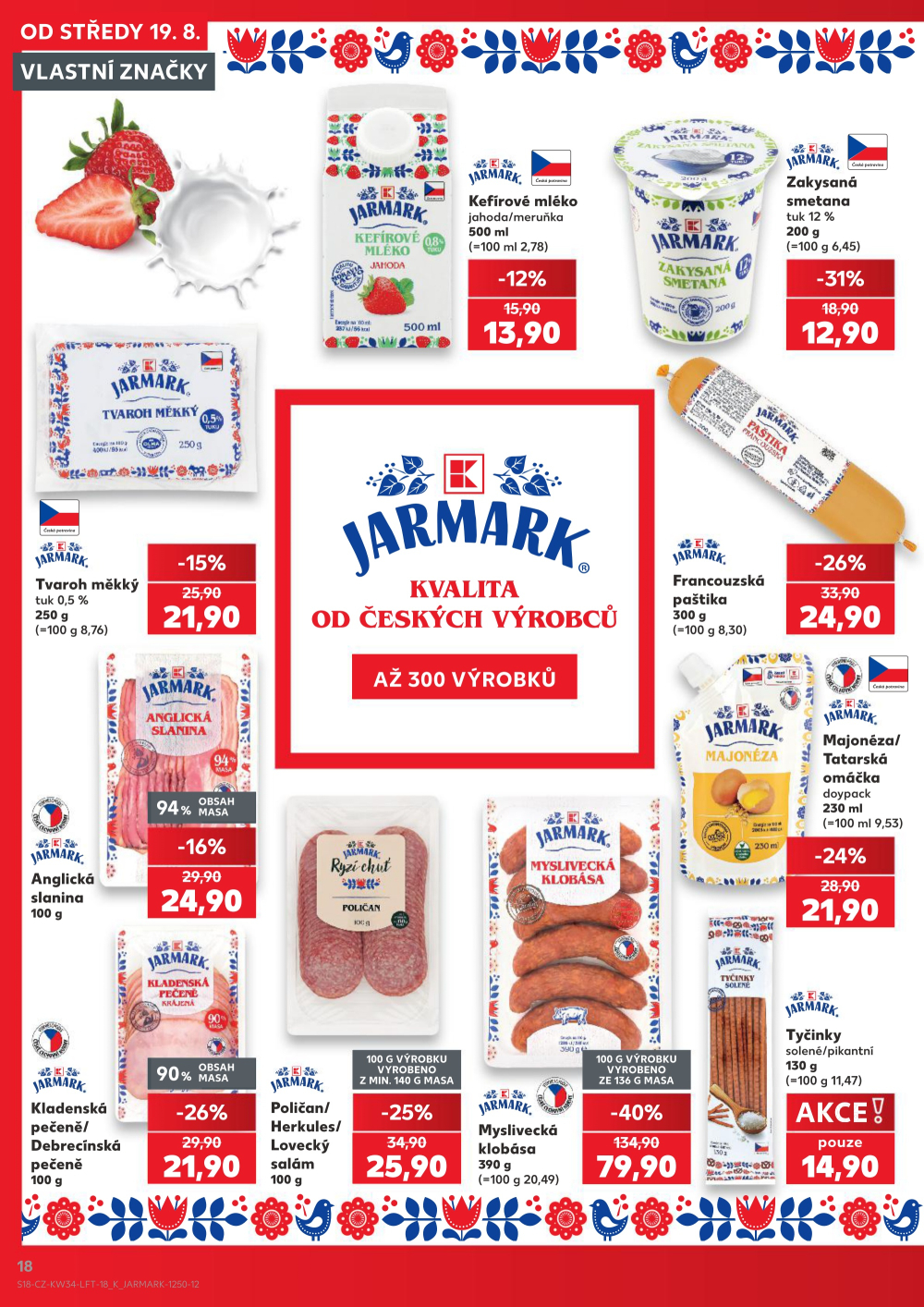 Leták Kaufland leták Praha 4 - Modřany - strana 18
