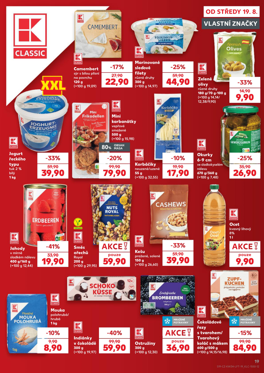 Leták Kaufland leták Praha 4 - Modřany - strana 19