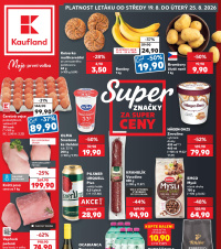 Akční leták Kaufland  Praha 4 - Modřany