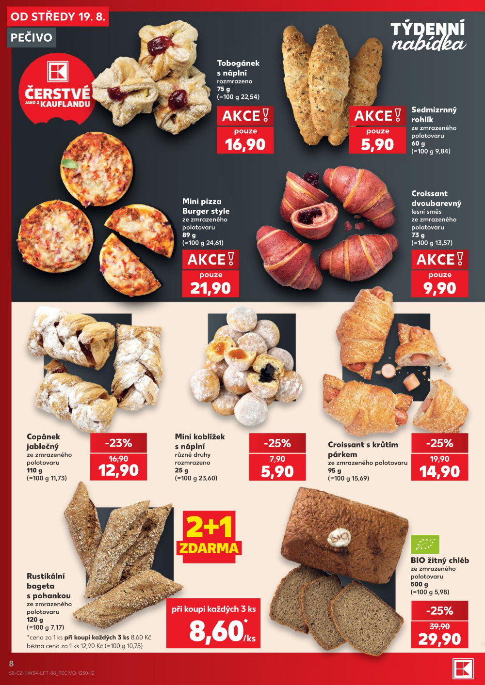 Leták Kaufland leták Praha 4 - Modřany - strana 8