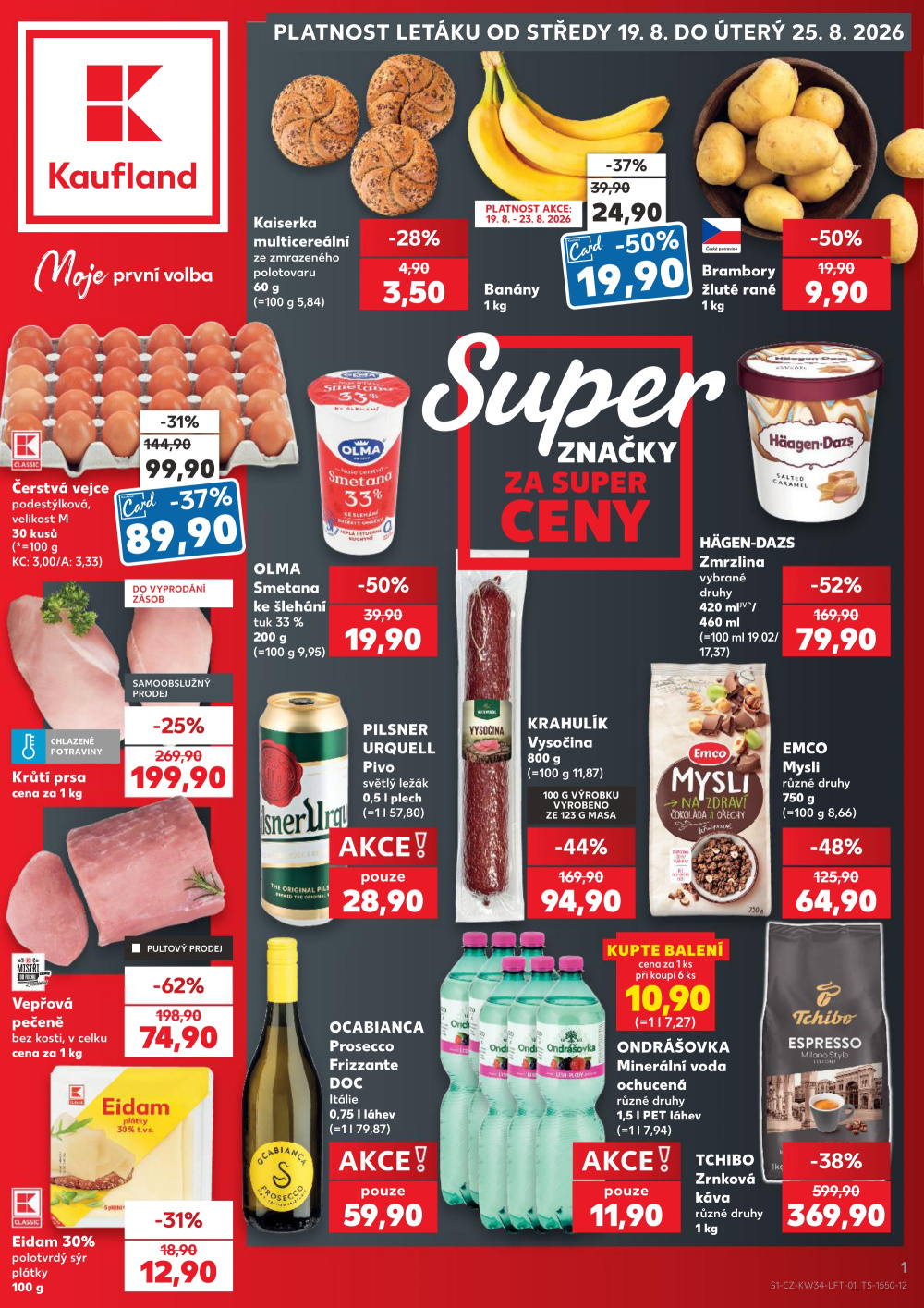 Leták Kaufland leták Strakonice - strana 1