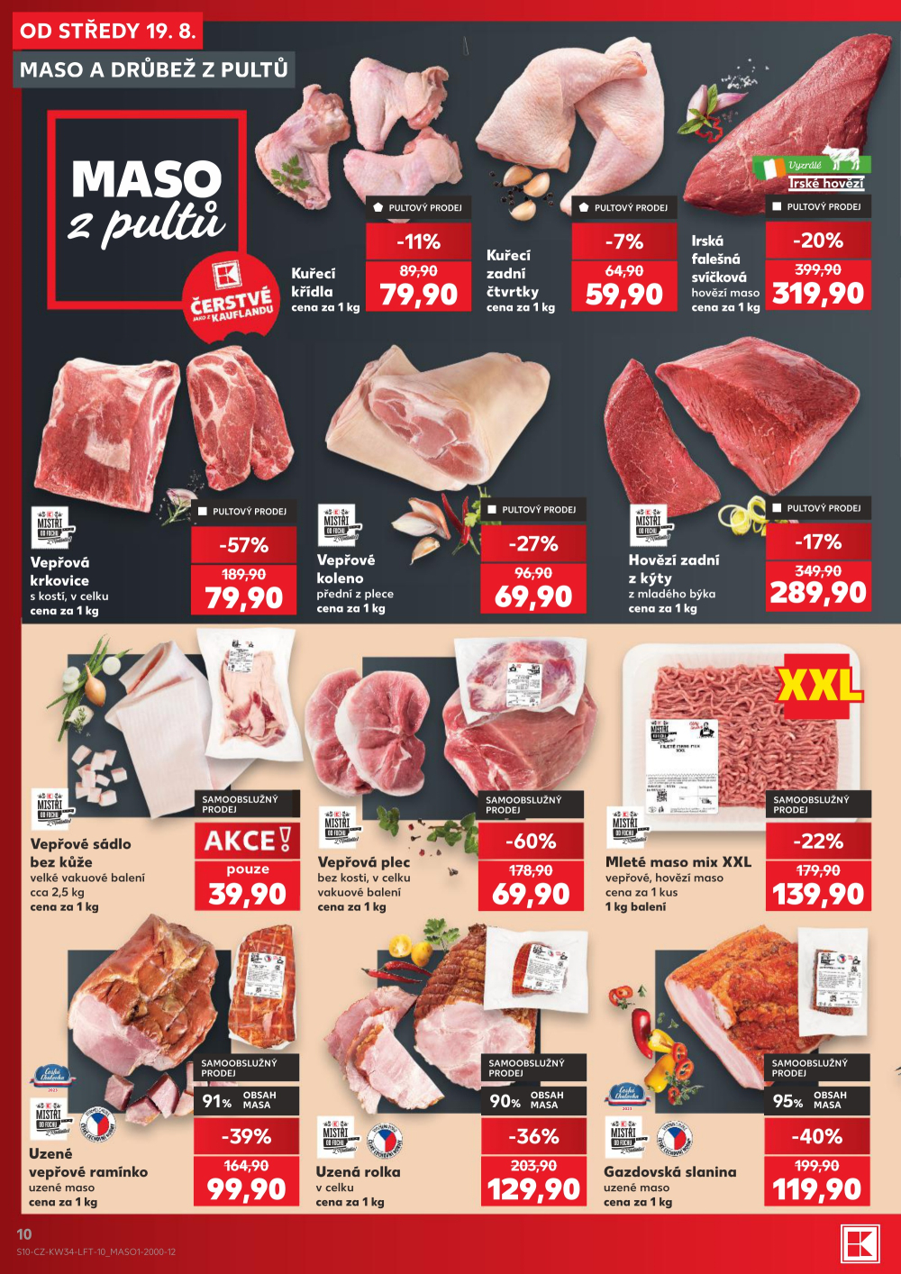 Leták Kaufland leták Brno - Ponava - strana 10