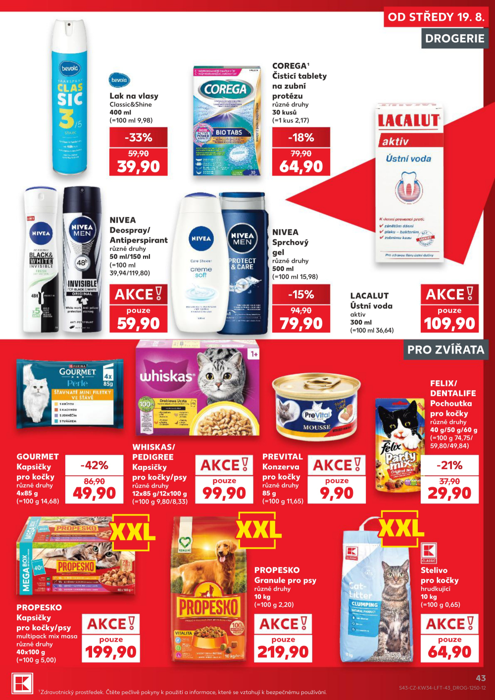 Leták Kaufland leták Brno - Ponava - strana 43